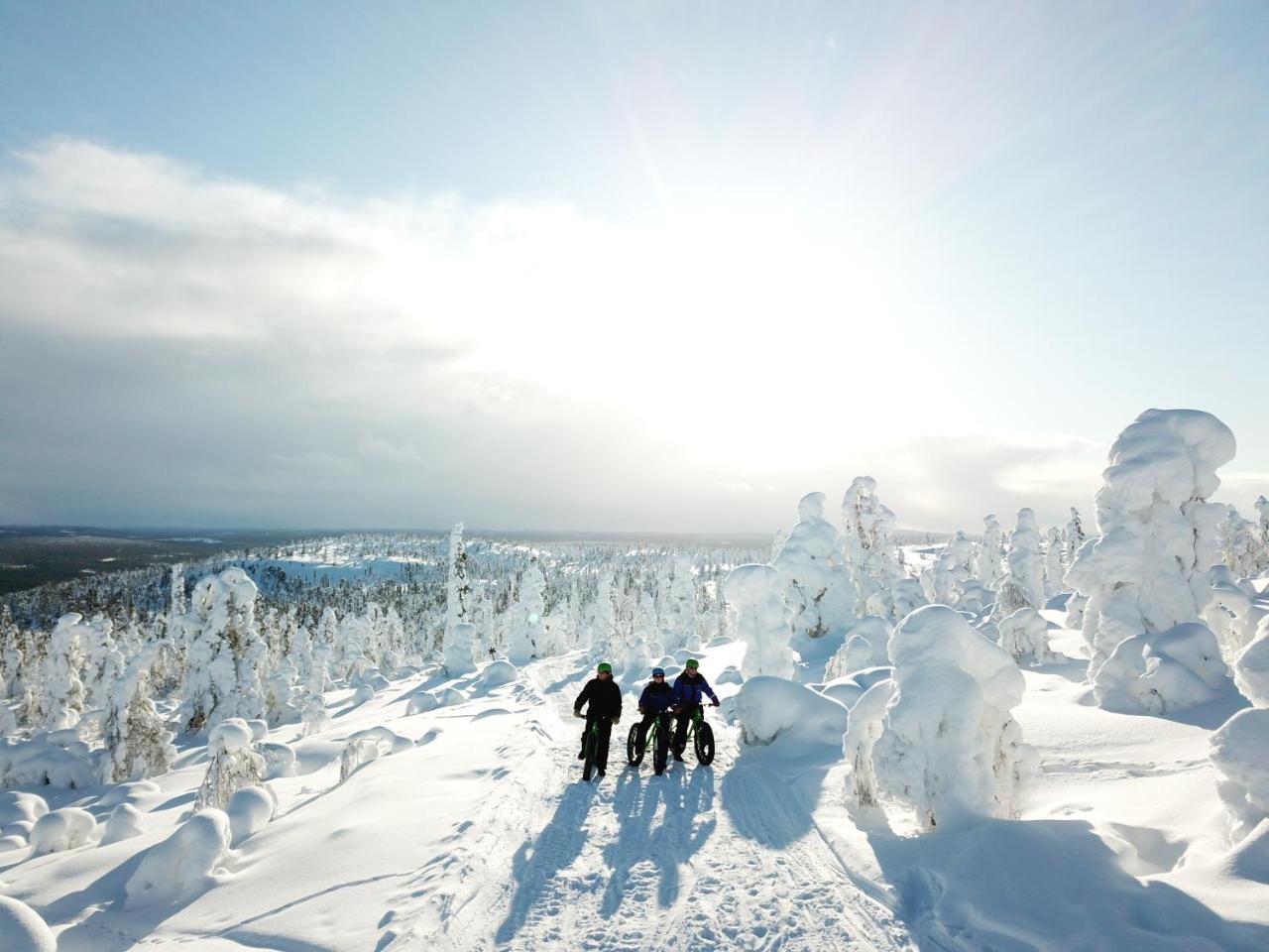 Hotel Yllaesrinne Yllasjarvi Bagian luar foto
